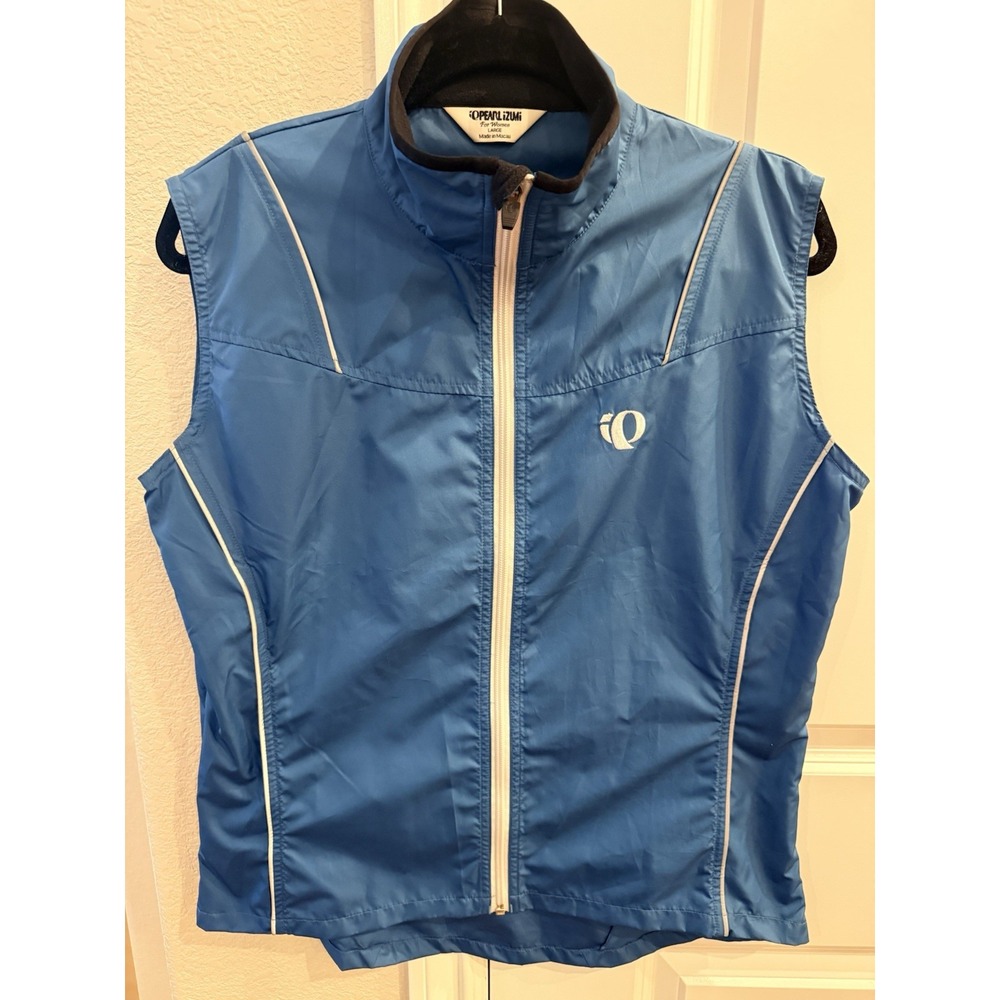 Pearl Izumi Women's Whisper Vented Cycling Vest Blue Sz Large‎